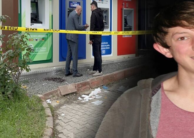 ATM’de işlem yaparken boynundan vuruldu